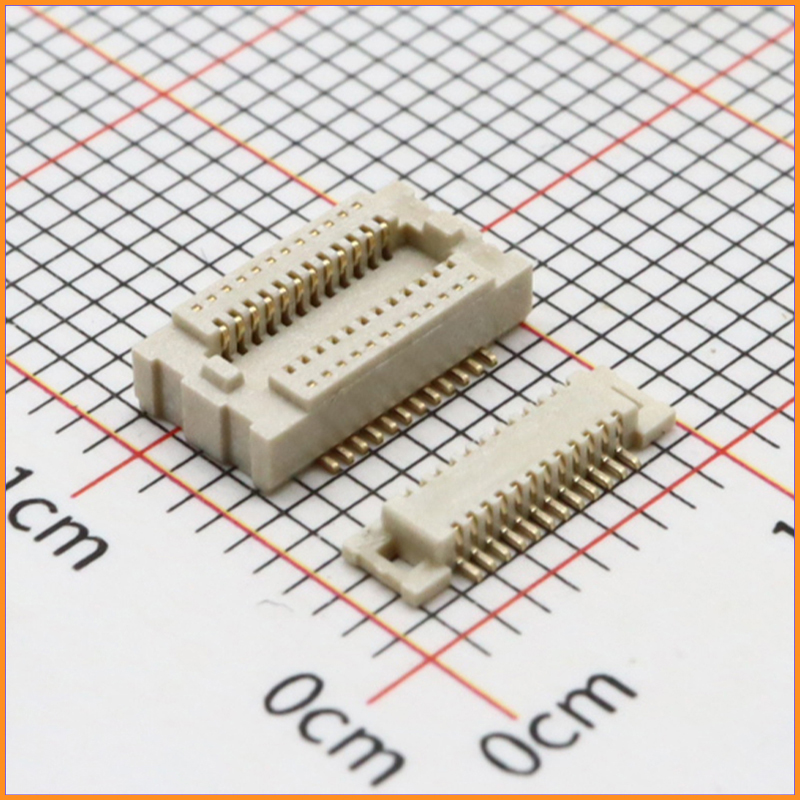 0.5间距 2.5高 单槽板「板对板连接器」