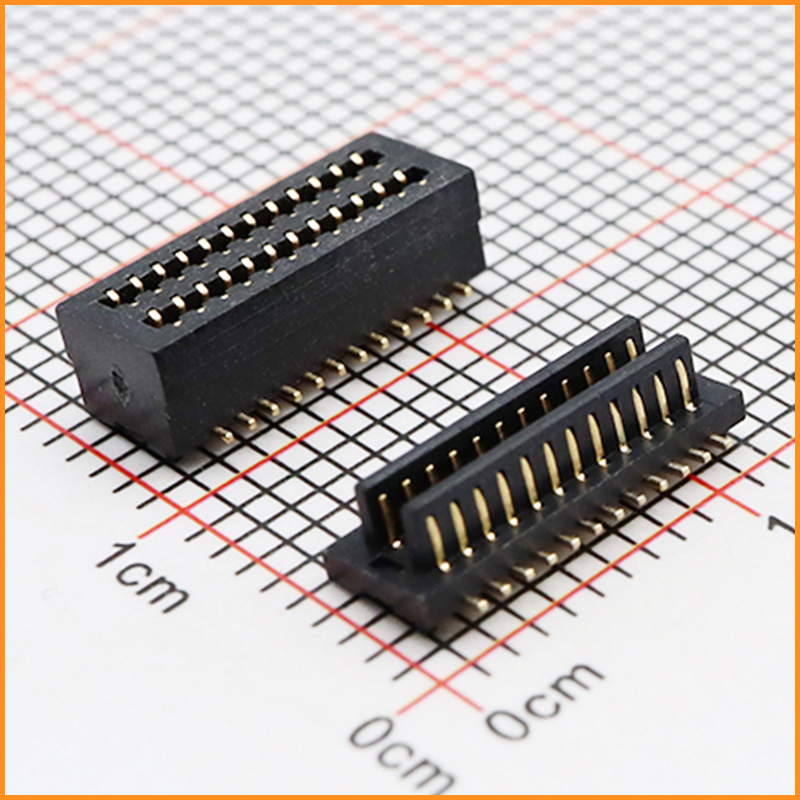 0.8间距 合高4.0-8.5 直插 「板对板连接器」