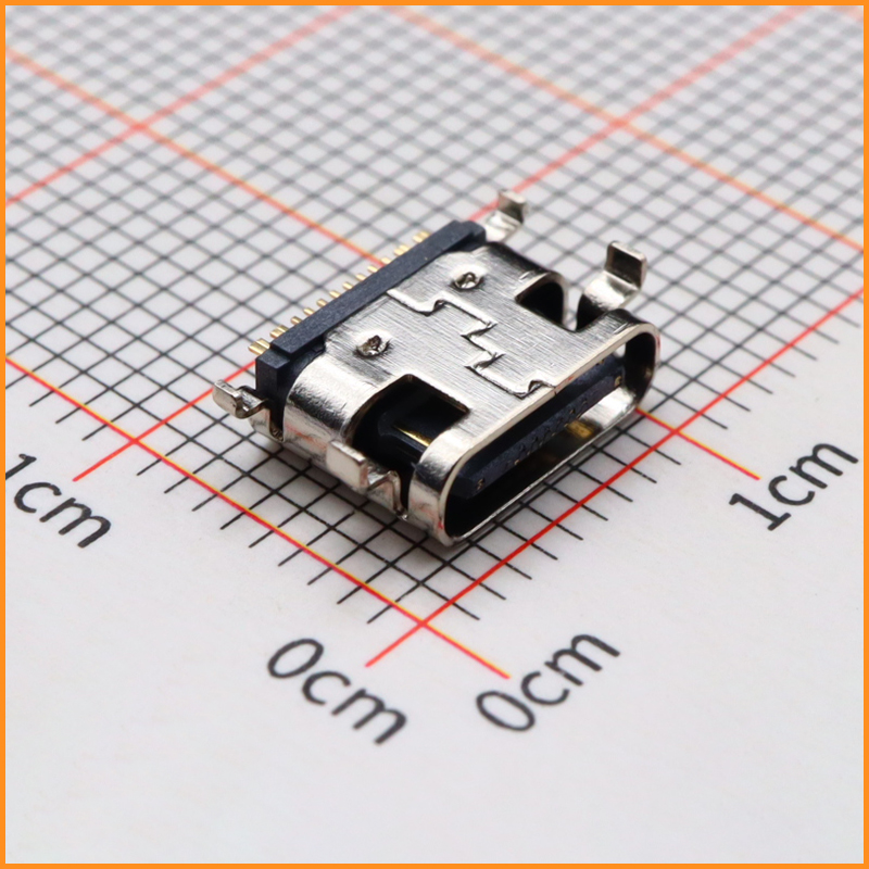 C F TYPE16P单排沉板1.6四脚插板(USB连接器)